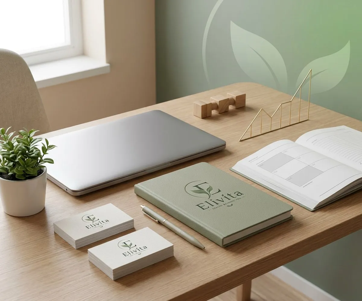 Calm, plant-filled workspace representing the friendly Elivita team environment